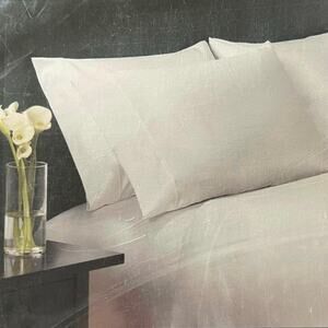 Charisma 400 count Egyptian cotton sateen sheet set. 6 pieces